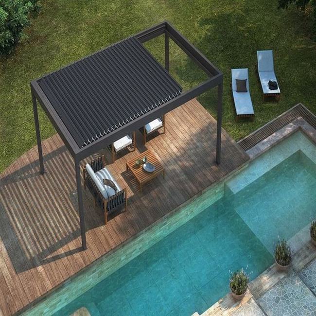 Rolling Roof Pergola